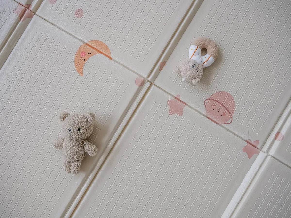Bunny & Bro Faltbare Spielmatte Twisty Road - XPE playmat detail