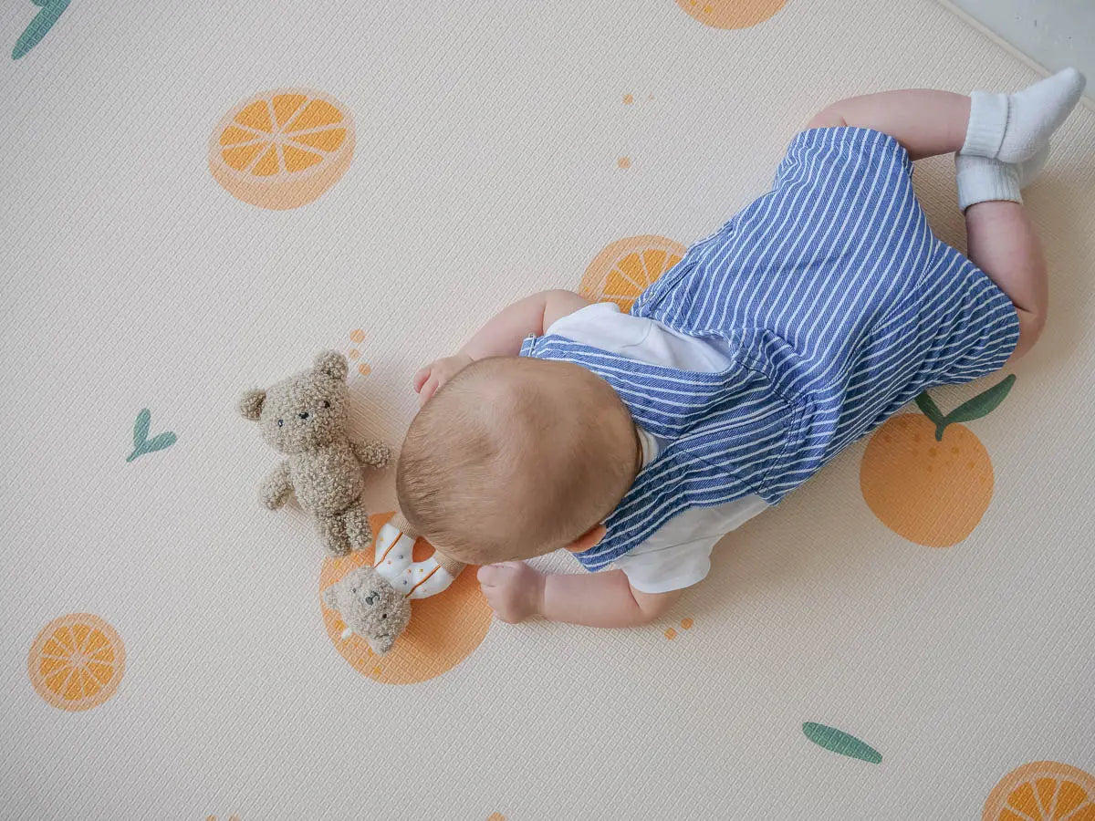 Bunny & Bro Spielmatte Orange Hug - Top view